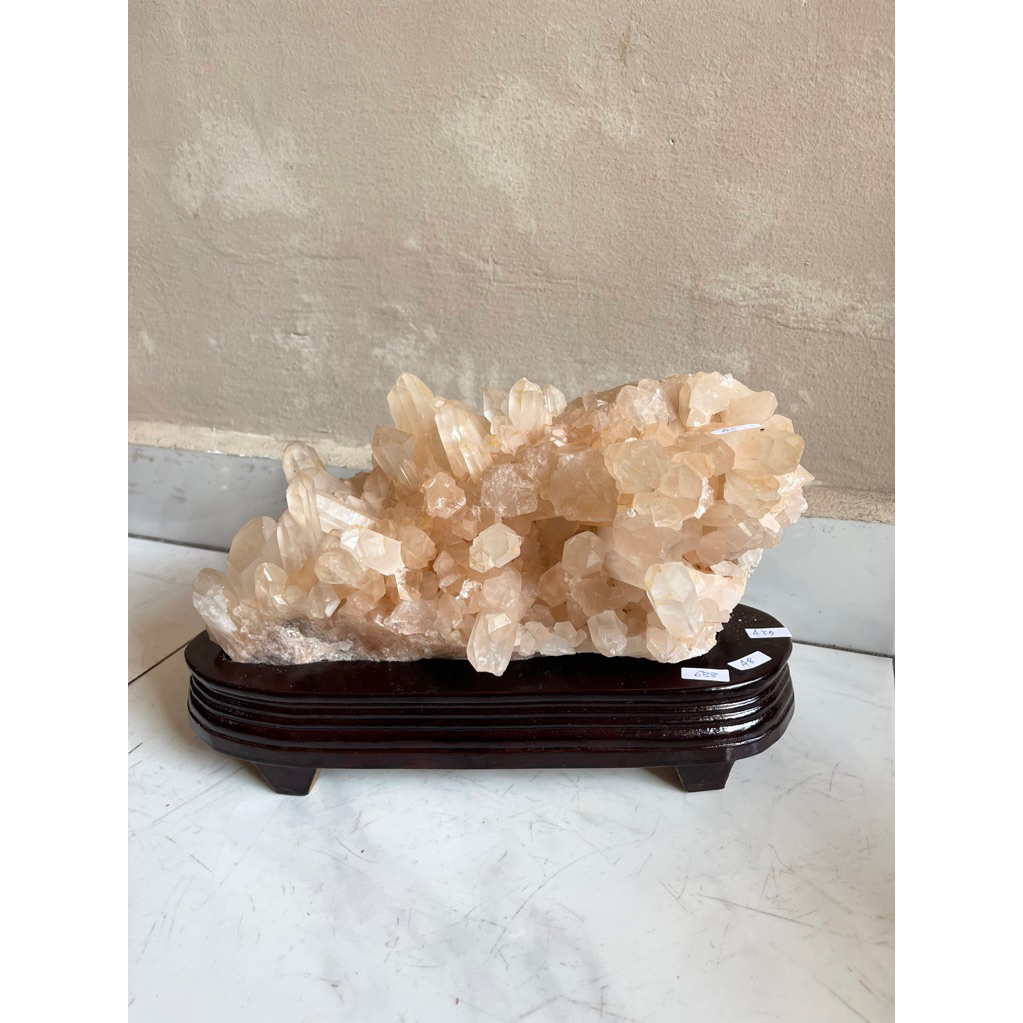 pajangan kristal asli Red Quartz