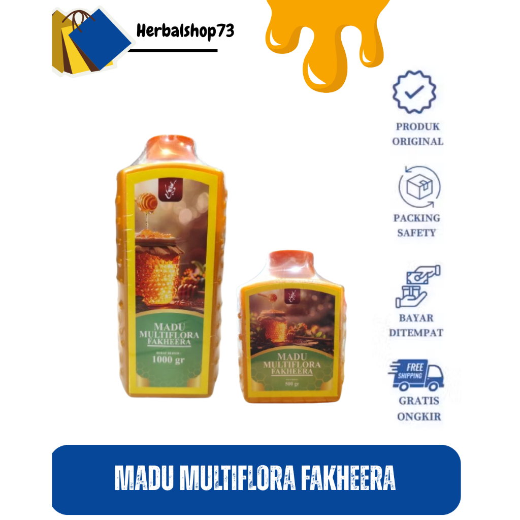 

Madu Hutan Murni 100% Madu Multiflora Fakheera