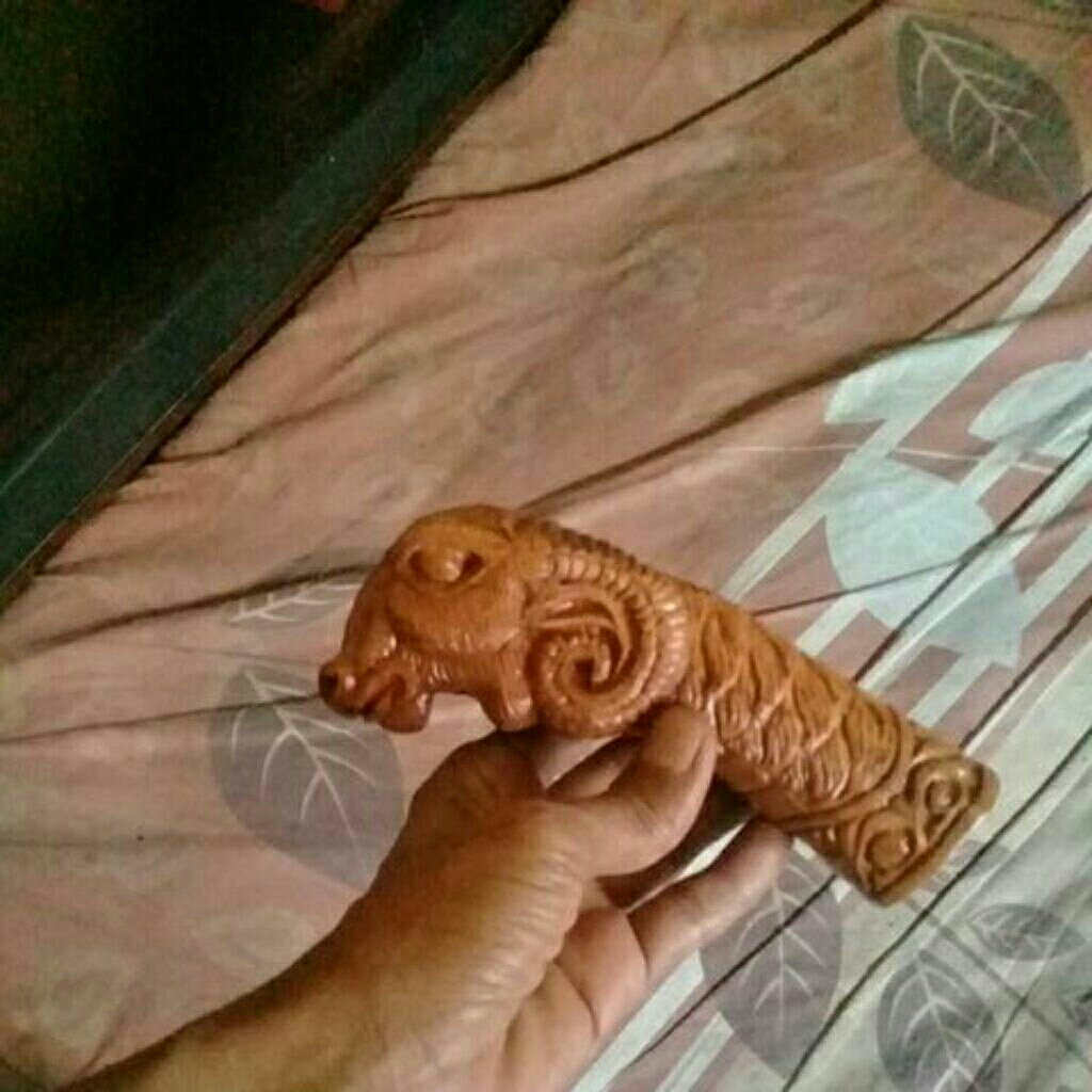 GAGANG HANDEL GOLOK UKIR DOMBA GARUT