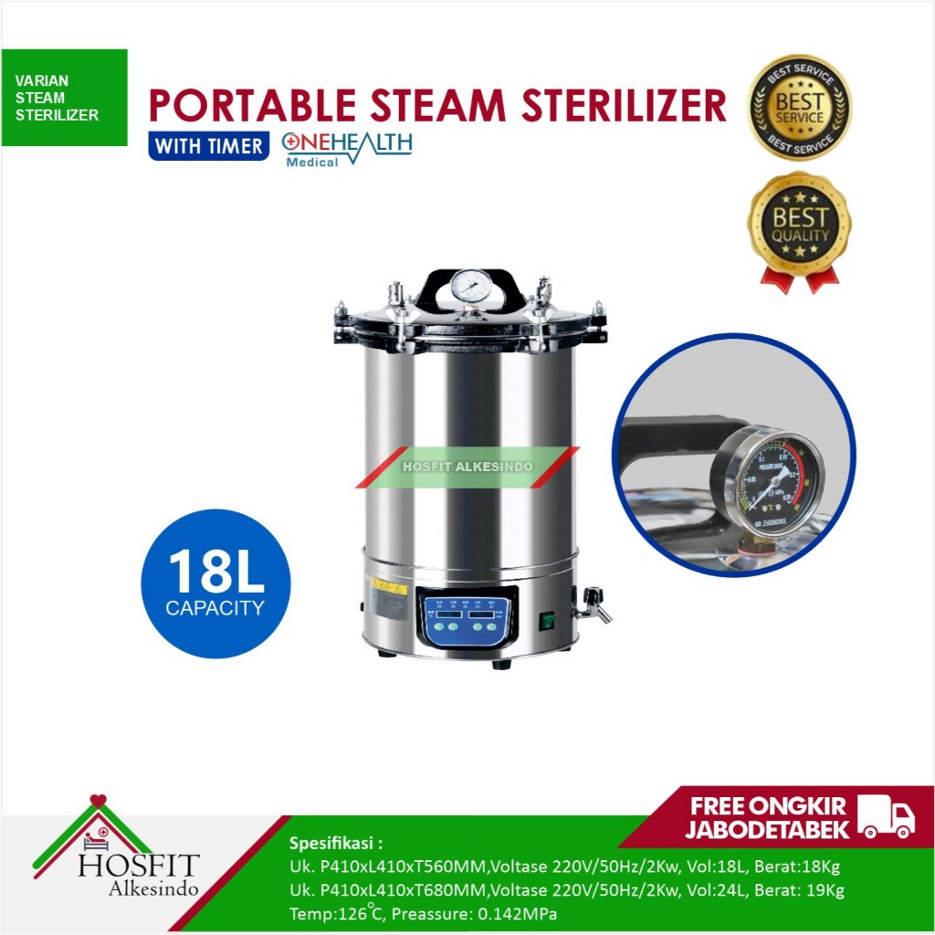 OneHealth OHS-280A+ Autoclave