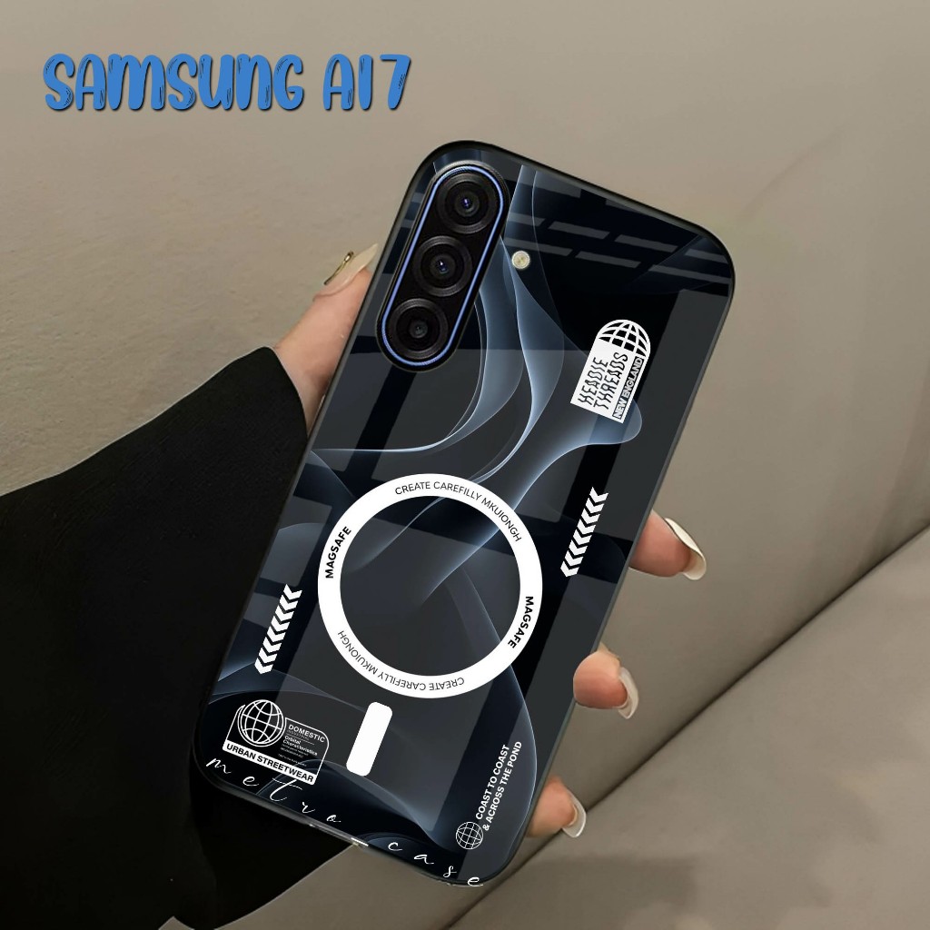 Softcase Glass Kaca Glossy SAMSUNG A17 - SAMSUNG A17 2025 - Case Samsung Terbaru - SAMSUNG A17