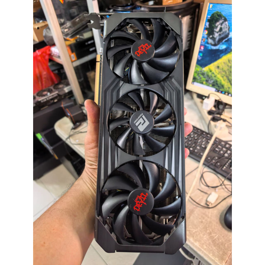 PowerColor Radeon RX 6700 XT RED DEVIL  12GB GDDR6 Bekas