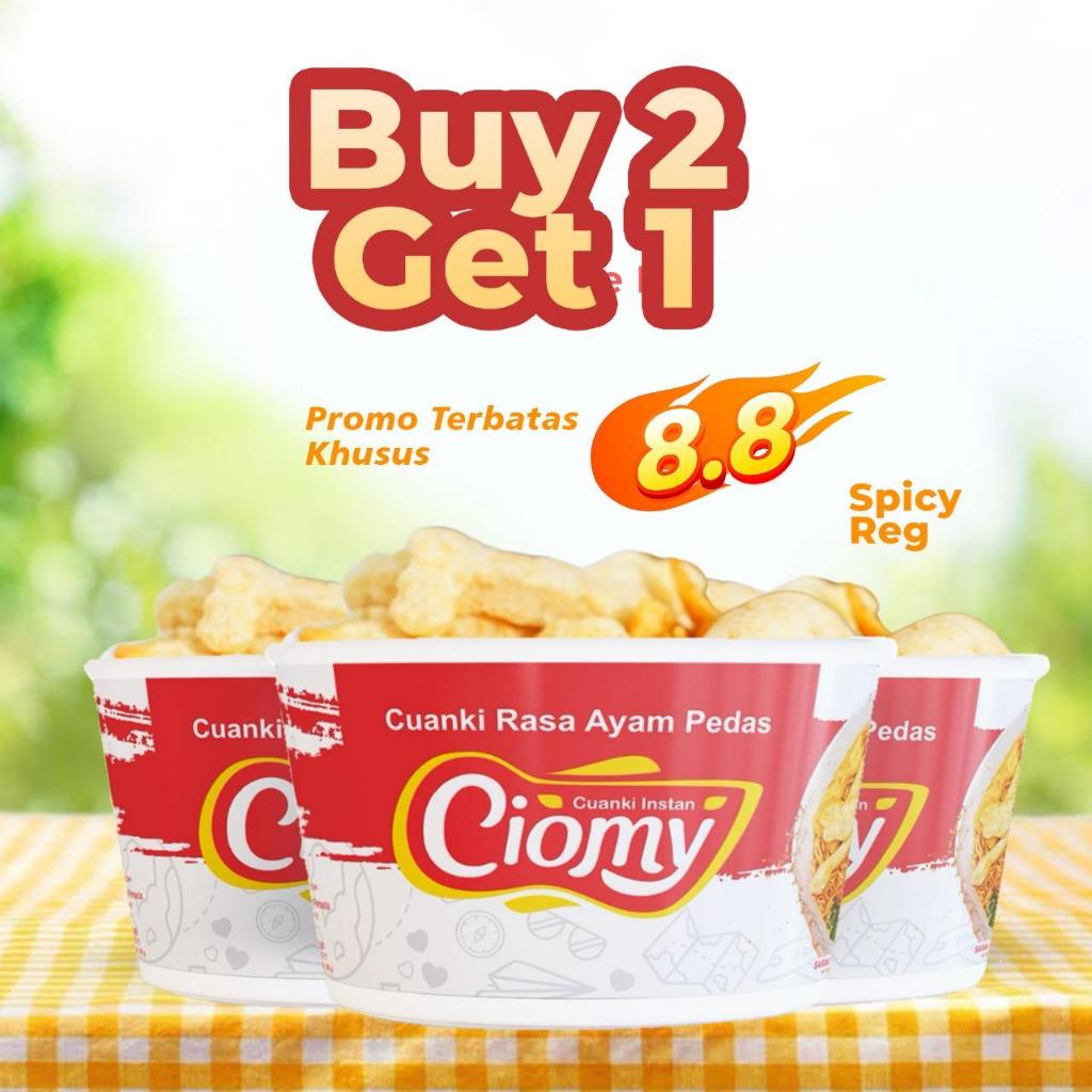 

CIOMY - Bundling 3 Cuanki Spicy Cup Lite