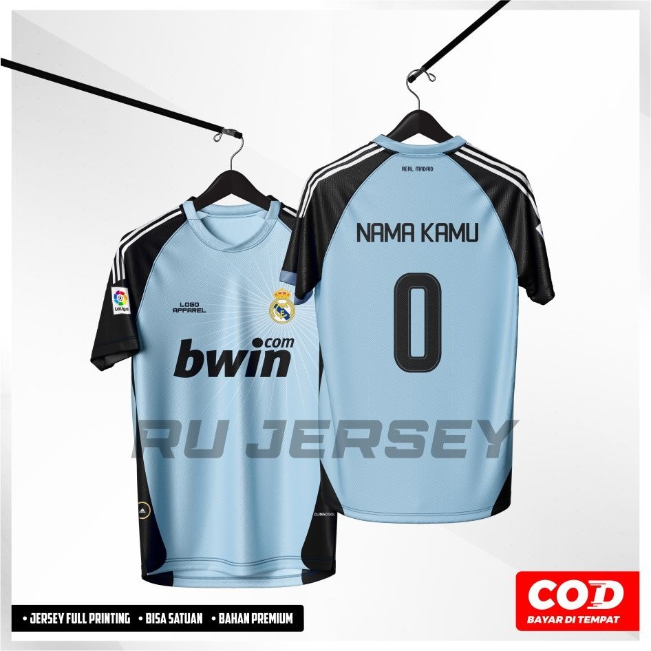 Jersey Kiper Madrid 2010 Home Full Printing