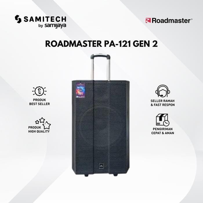SPEAKER ACTIVE ROADMASTER PA-121 GEN2 PA 121 GEN 2 BERGARANSI