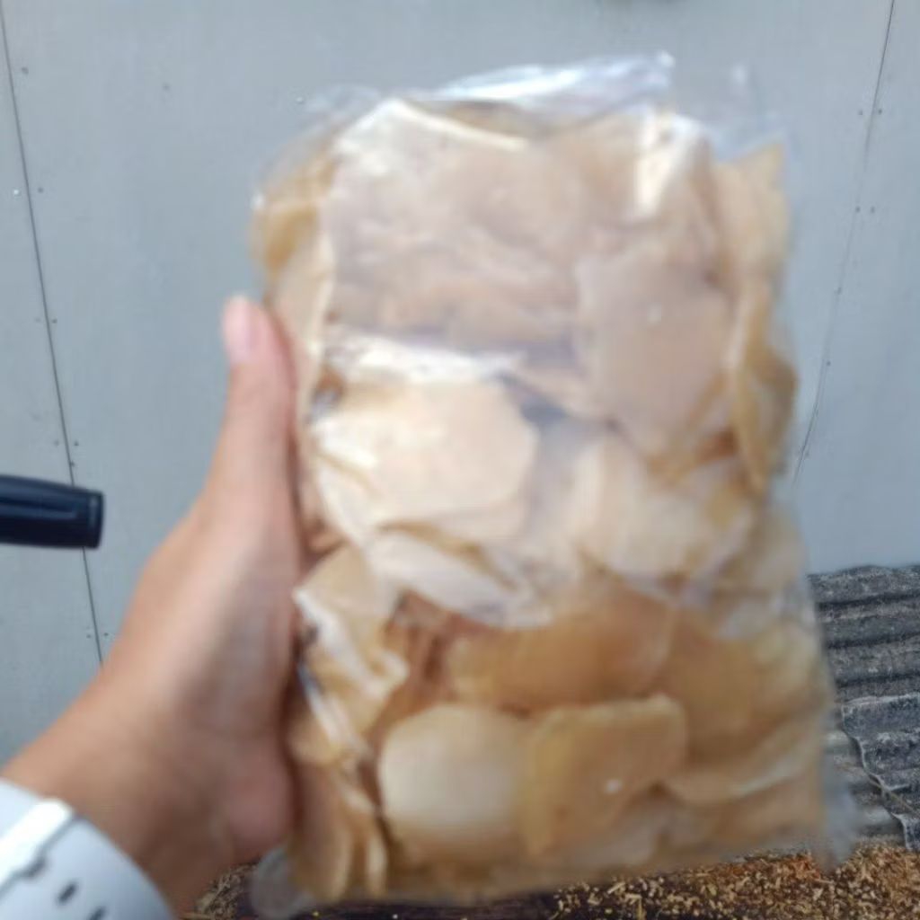 

kerupuk pindang mentah kaldu tuna