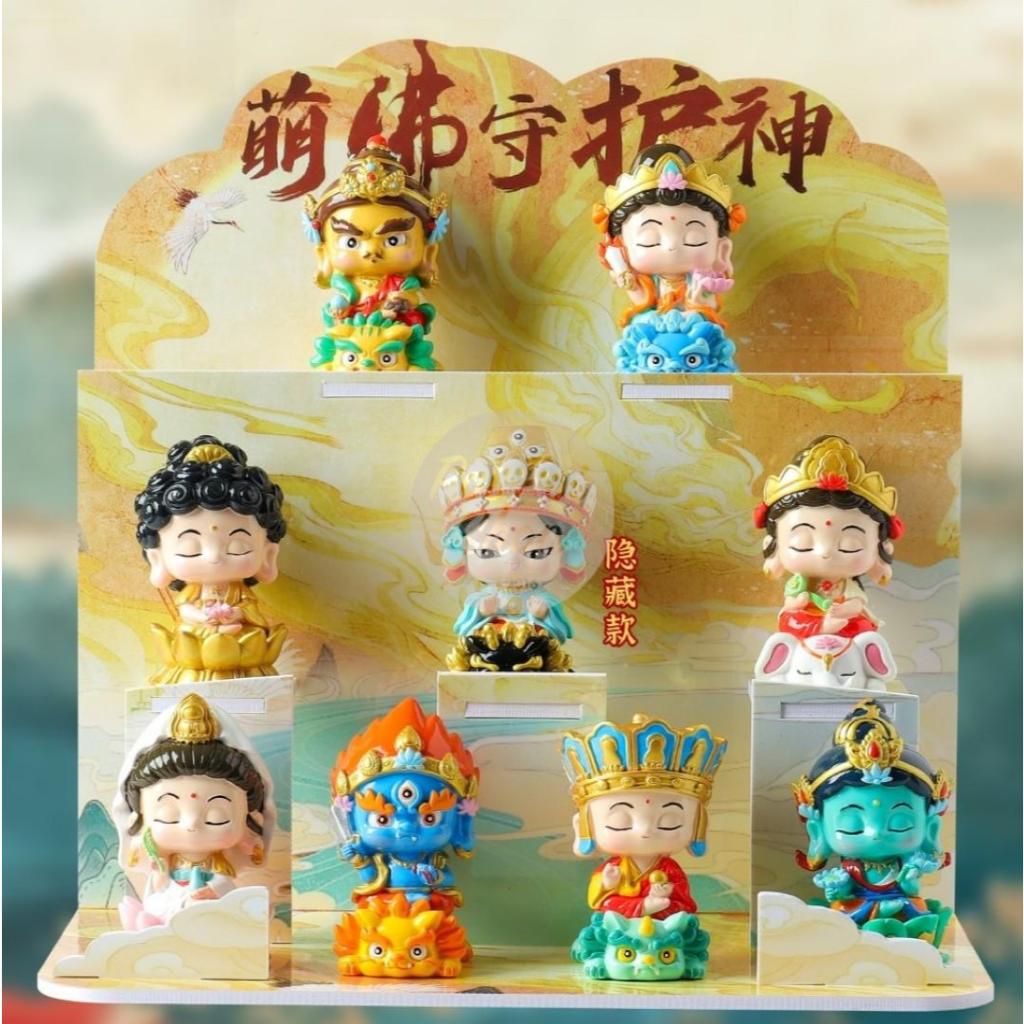 Blind Box Buddha Lotus Figure Fufutietie Hiasan Imlek Resin Blindbox Ori Licensed Kado Secret Surpri