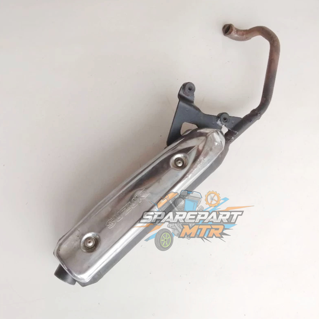 KNALPOT STANDAR SPIN 125 ORIGINAL COPOTAN KNALPOT SUZUKI SPIN 125