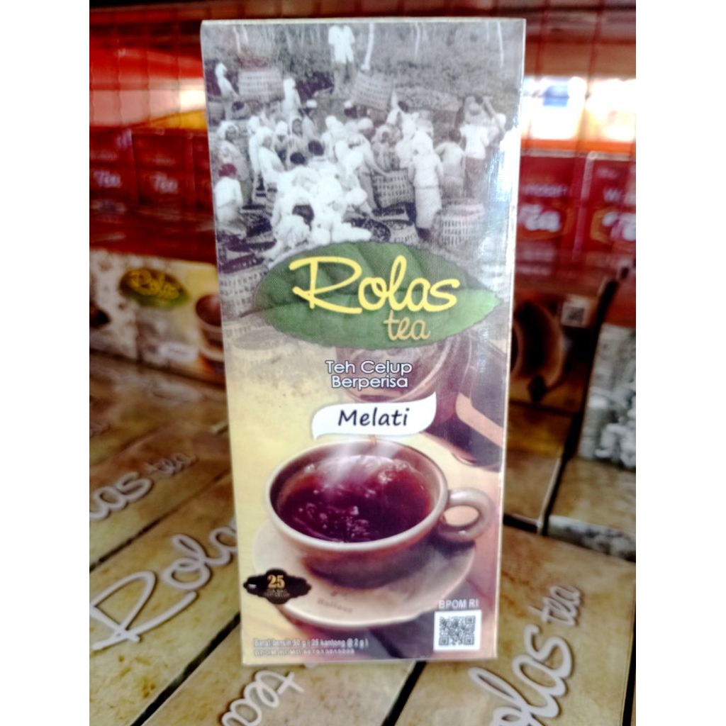 

teh celup Rolas rasa melati oleh-oleh khas Lawang Malang asli kebun teh Wonosari