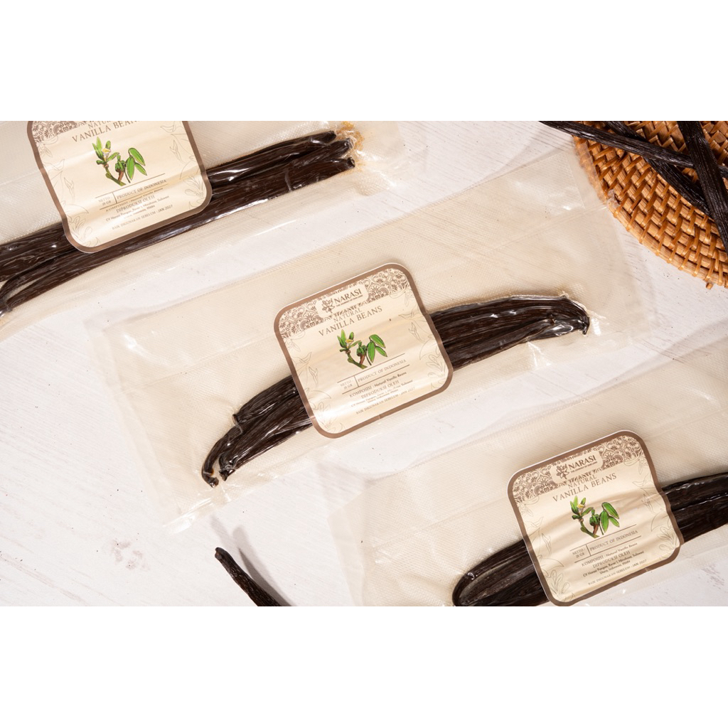

Narasi Vanilla -Natural Vanilla Beans 25gr
