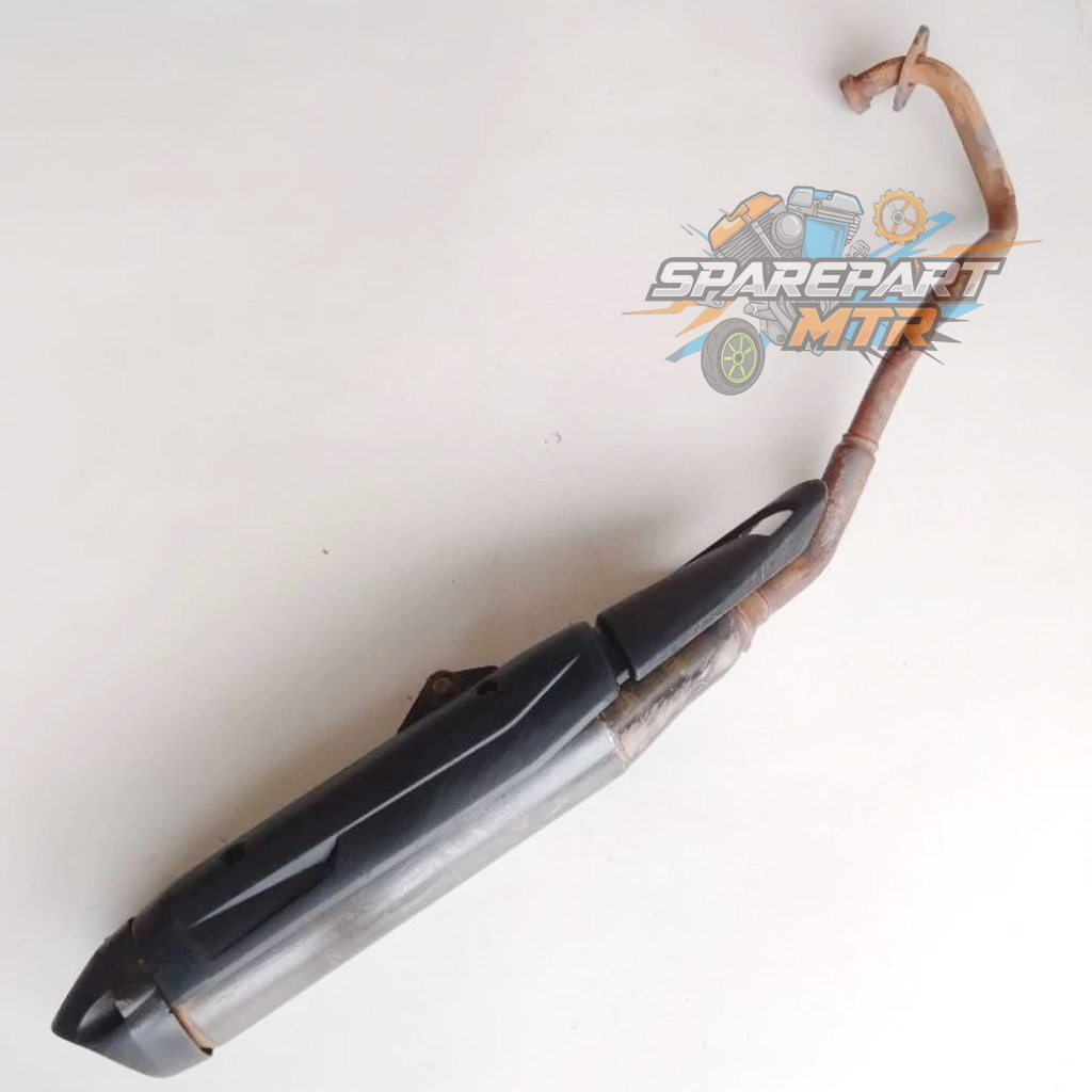 KNALPOT JUPITER MX KING 150 2PV ORIGINAL COPOTAN