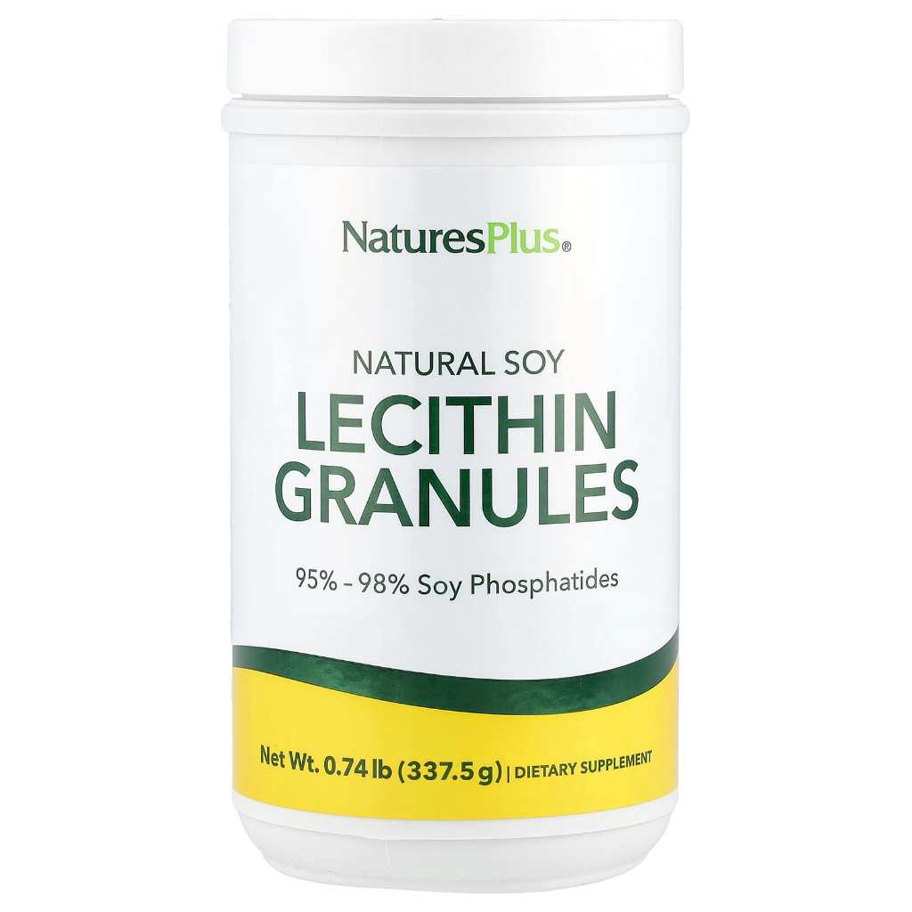 Natures Plus Natural Soy Lecithin Granules 337.5 g