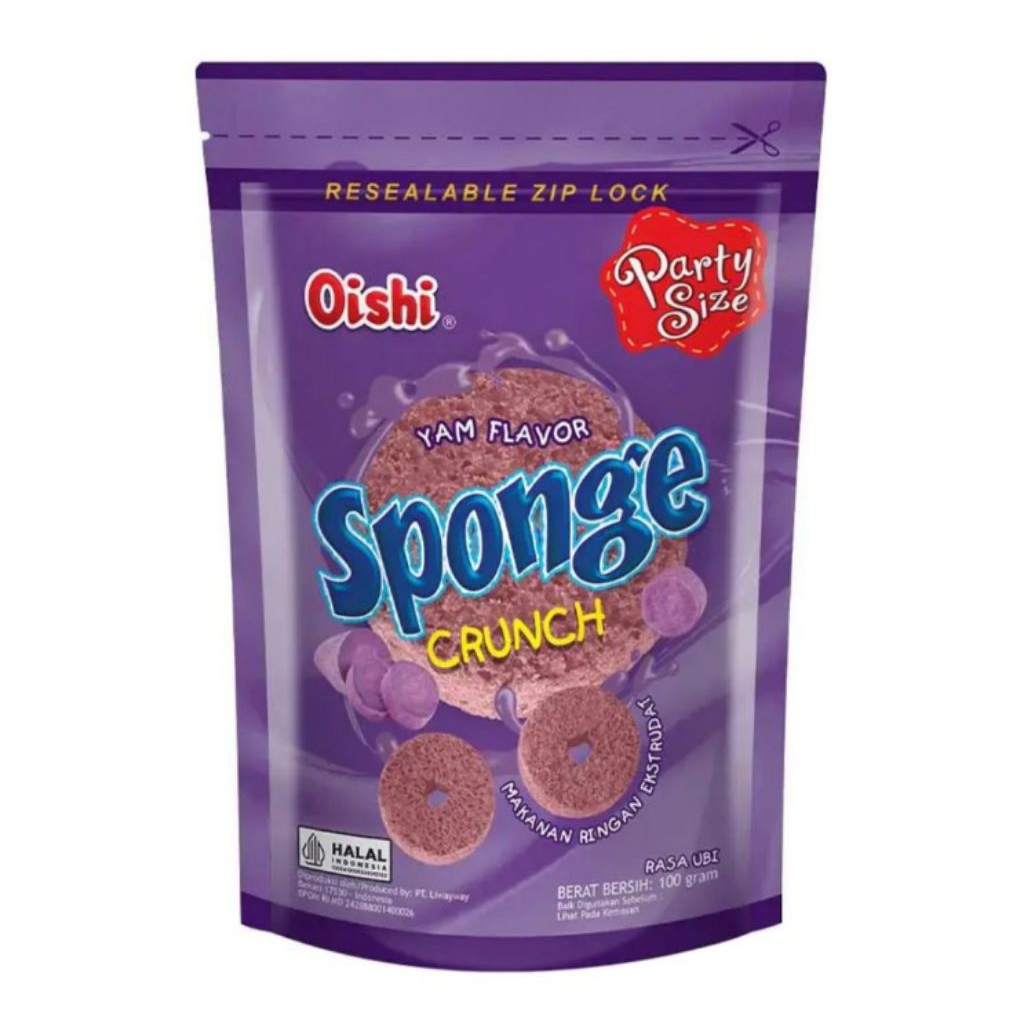 

Oishi Sponge Crunch Ubi 100 g