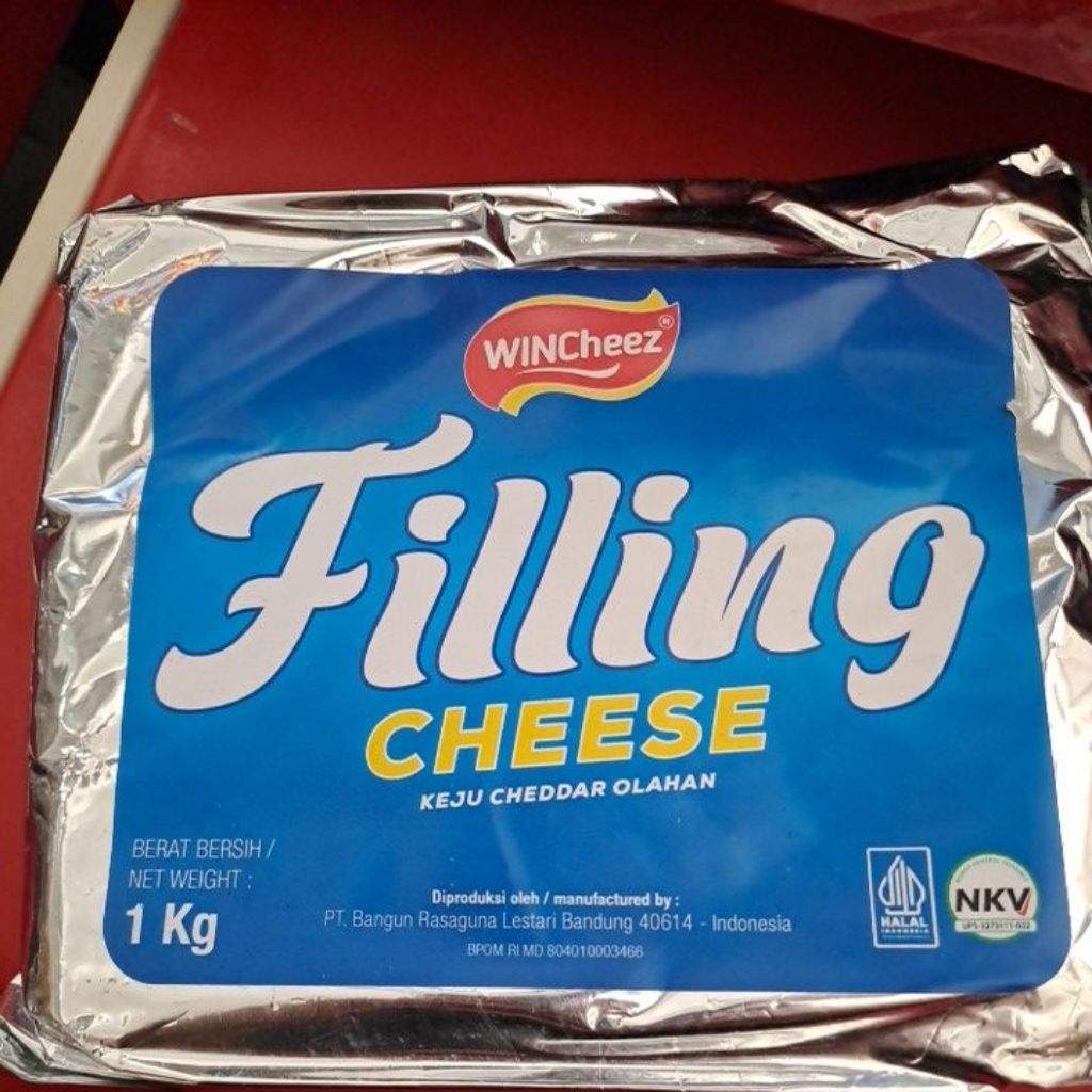 

winchiz filling cheese (keju oles) kemasan 1kg