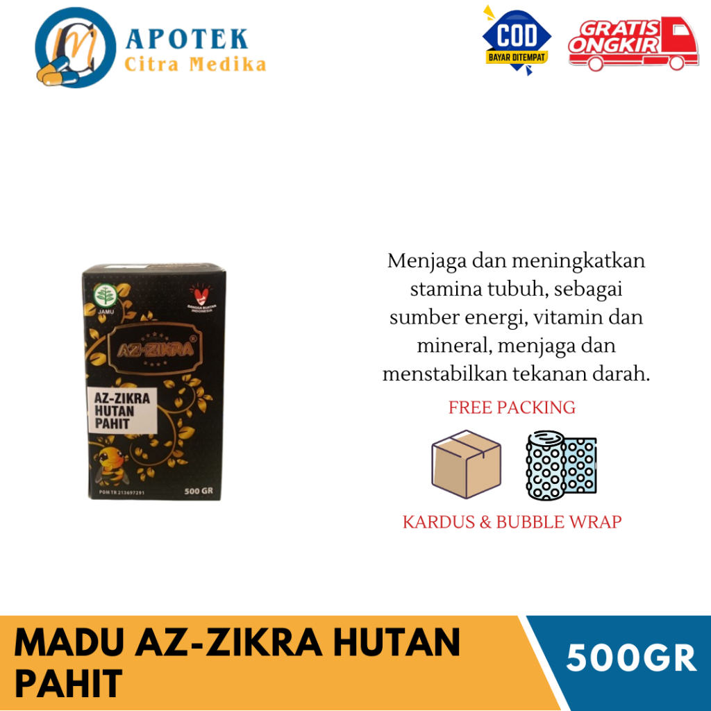 

Madu Az-Zikra Azzikra - Meningkatkan Stamina Tubuh, dan Menurunkan Kolesterol