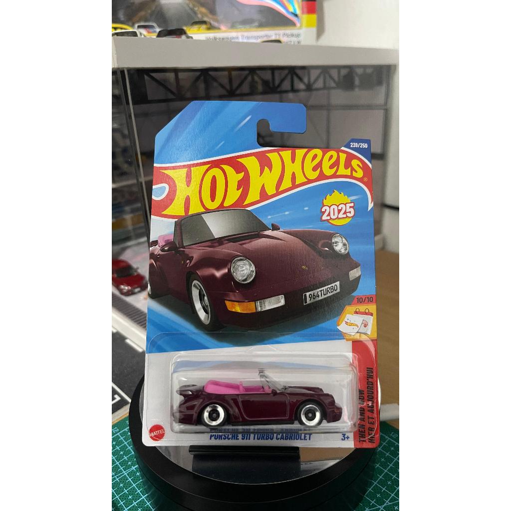 Hot Wheels Regular Card Porsche 911 Turbo Cabriolet, Porsche 911 Rallye, 71 Porsche 911, 96 Porsche 