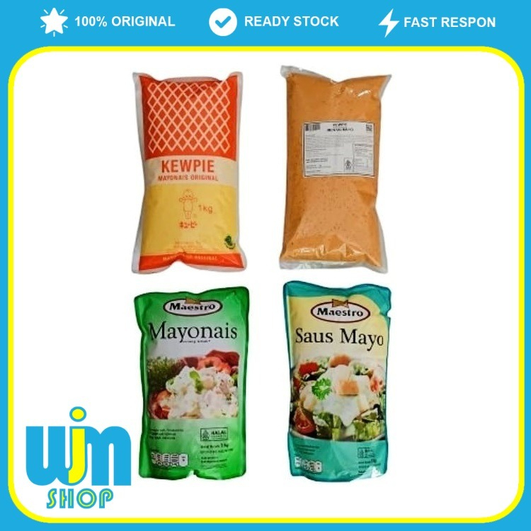 Mayonaise 1kg [DUS] Mayo Salad Buah Sayur WJM Makassar