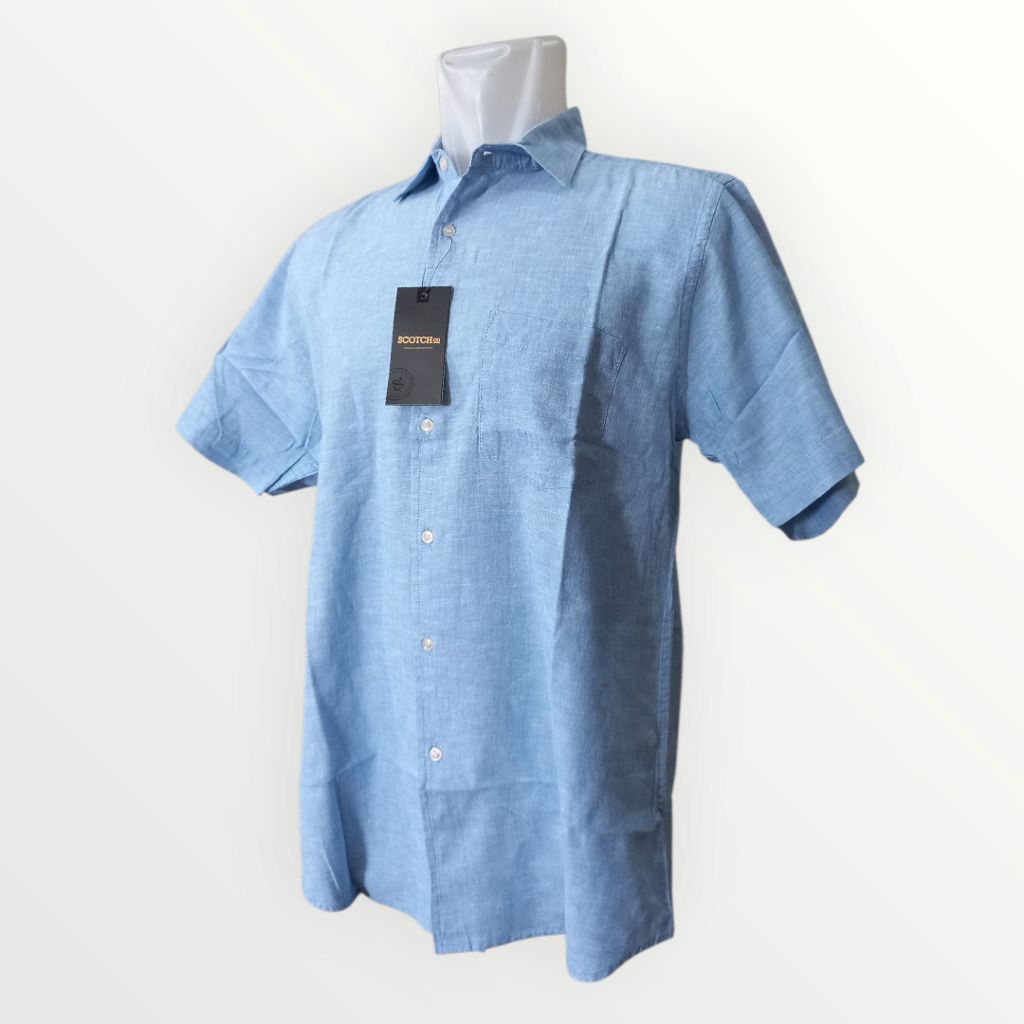 Kemeja Lengan Pendek Merk Scotch