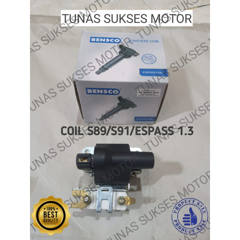 IGNITION COIL KOIL PENGAPIAN MOBIL DAIHATSU S89 / S91 / ESPASS 1.3 BENSCO BAGUS BERKUALITAS