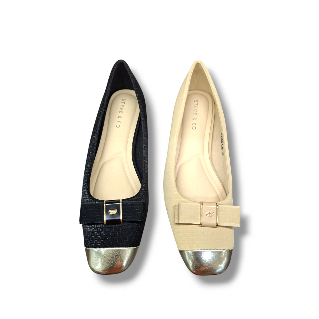 Steve & Co S1300 FS - Sepatu Pantofel wanita hak 3 cm