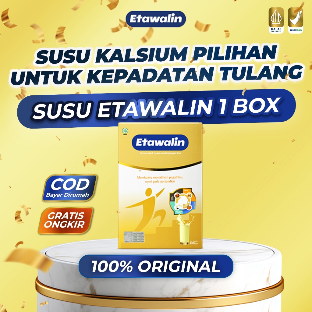 

Susu Kambing Etawalin Original – Kaya Kalsium & Nutrisi 200gr