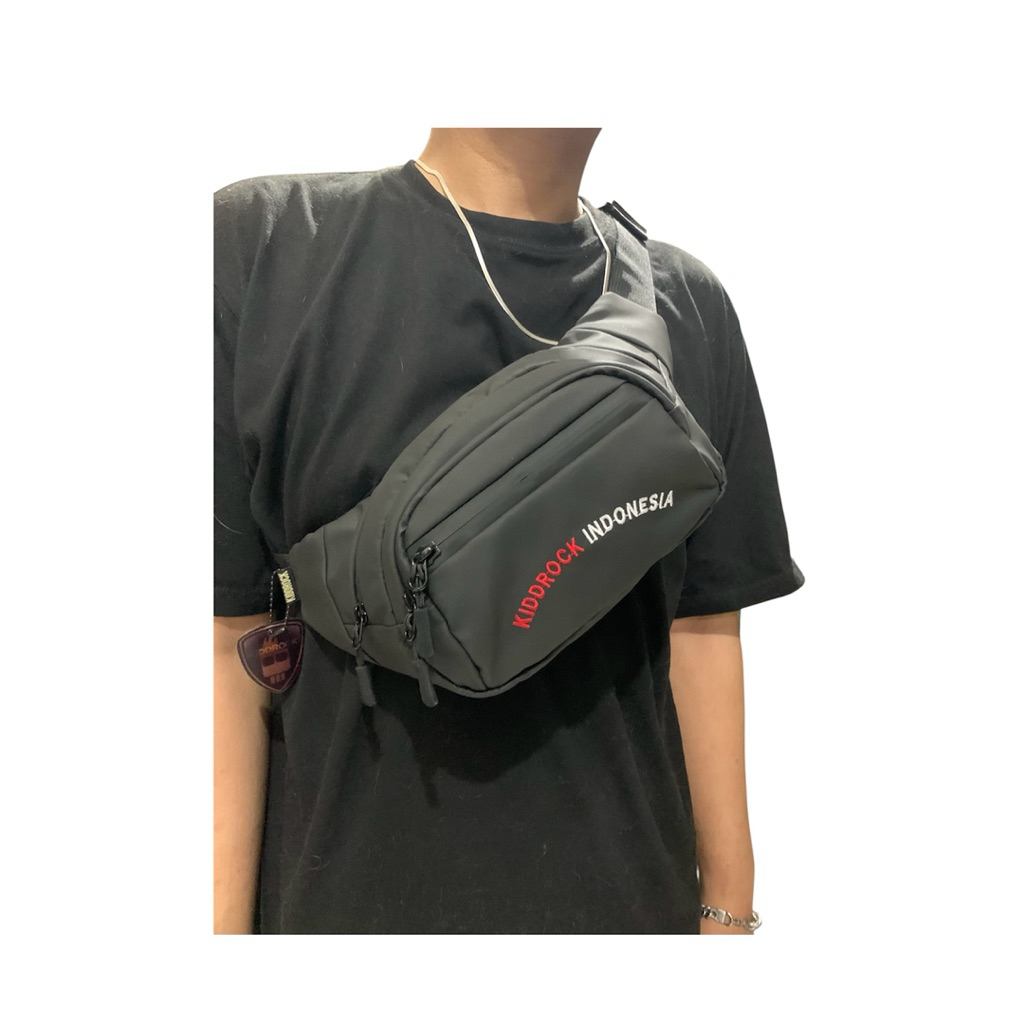 Kiddrock Waistbag Slingbag Tas Slempang Rockbase