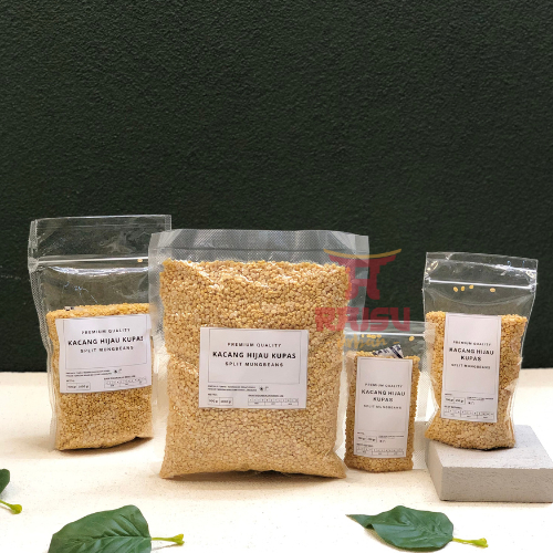 

KACANG HIJAU KUPAS KERING PREMIUM | SPLIT MUNG BEAN IMPORT