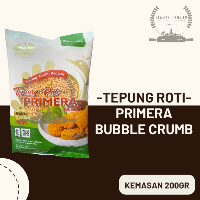 

[A2] Tepung Roti Primera Bubble Crumb Kemasan 200gr