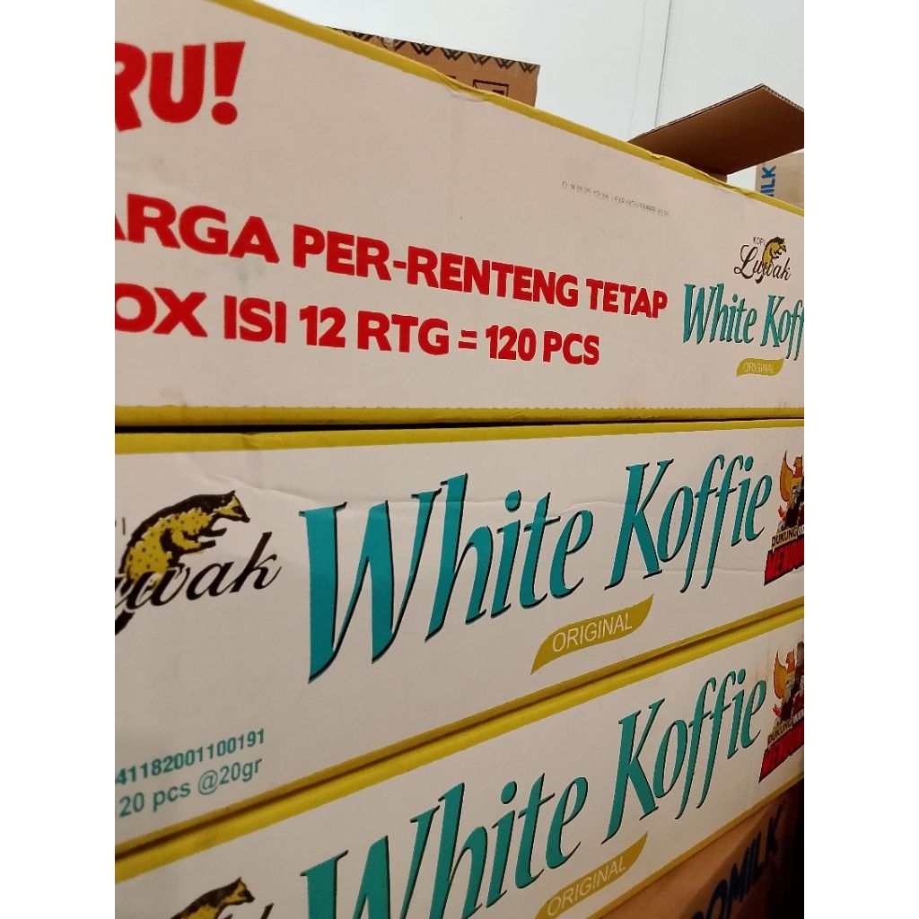 

luwak white koffie. 1karton