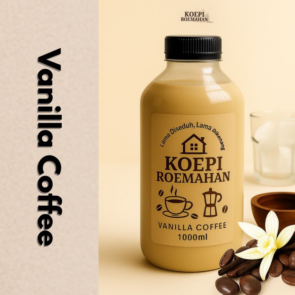 

Kopi Susi Vanilla (Vanilla Coffee) 1 Liter
