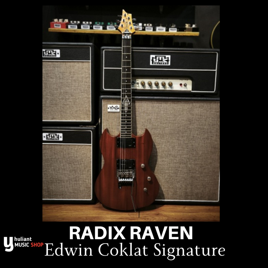 

Radix Raven Edwin Coklat Signature Original Second Good