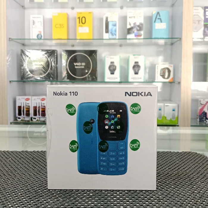 NOKIA 110 SHAKA | DUAL SIM | MEMORY CARD | WIRELESS FM RADIO