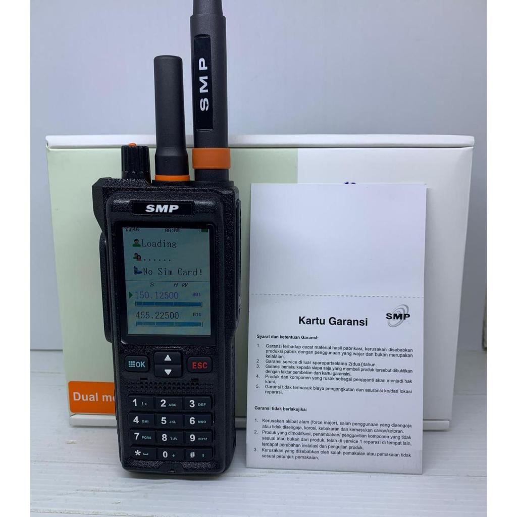 HT HANDY TALKIE HYBRID POC ANALOG SMP 998 PRO HT HYBRID POC ANALOG VHF UHF