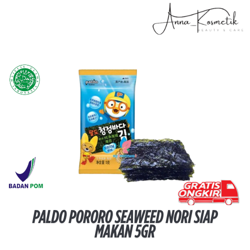 

Paldo Pororo Seaweed Nori Siap Makan 5gr