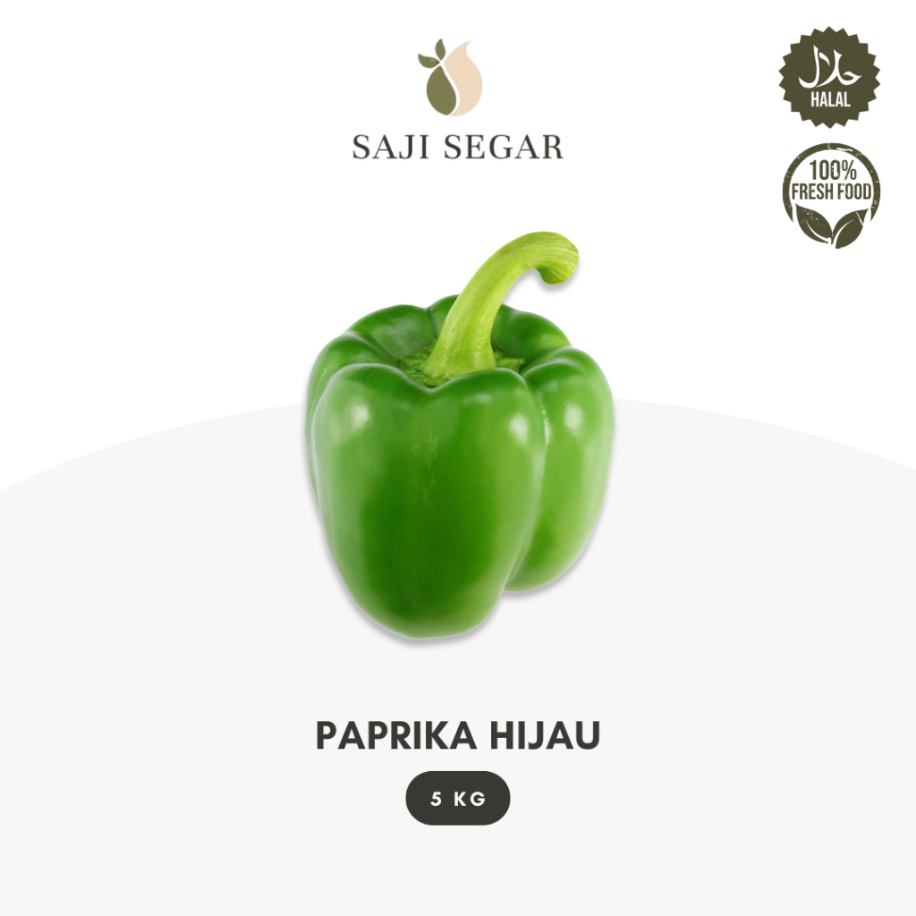 

Saji Segar Paprika Hijau Grosir