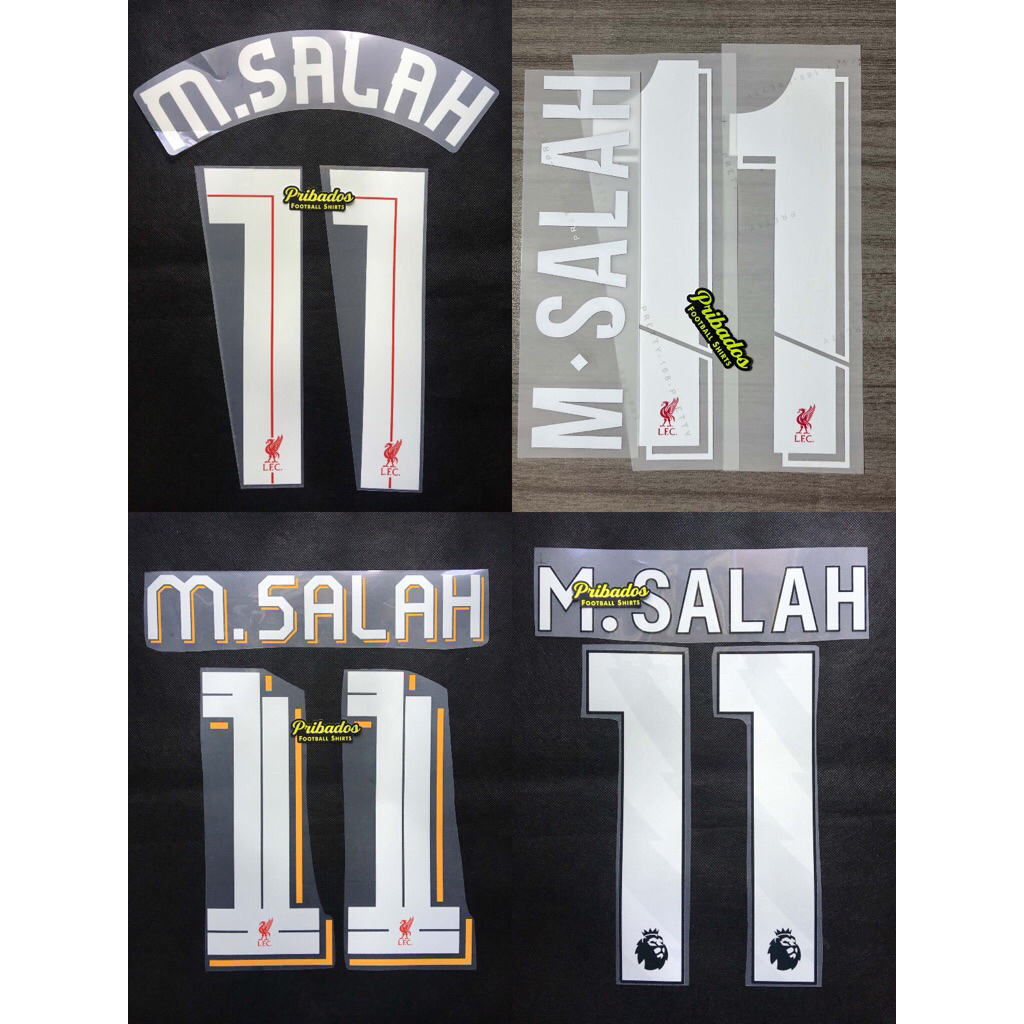 Nameset NNS (M. Salah 11) Liverpool