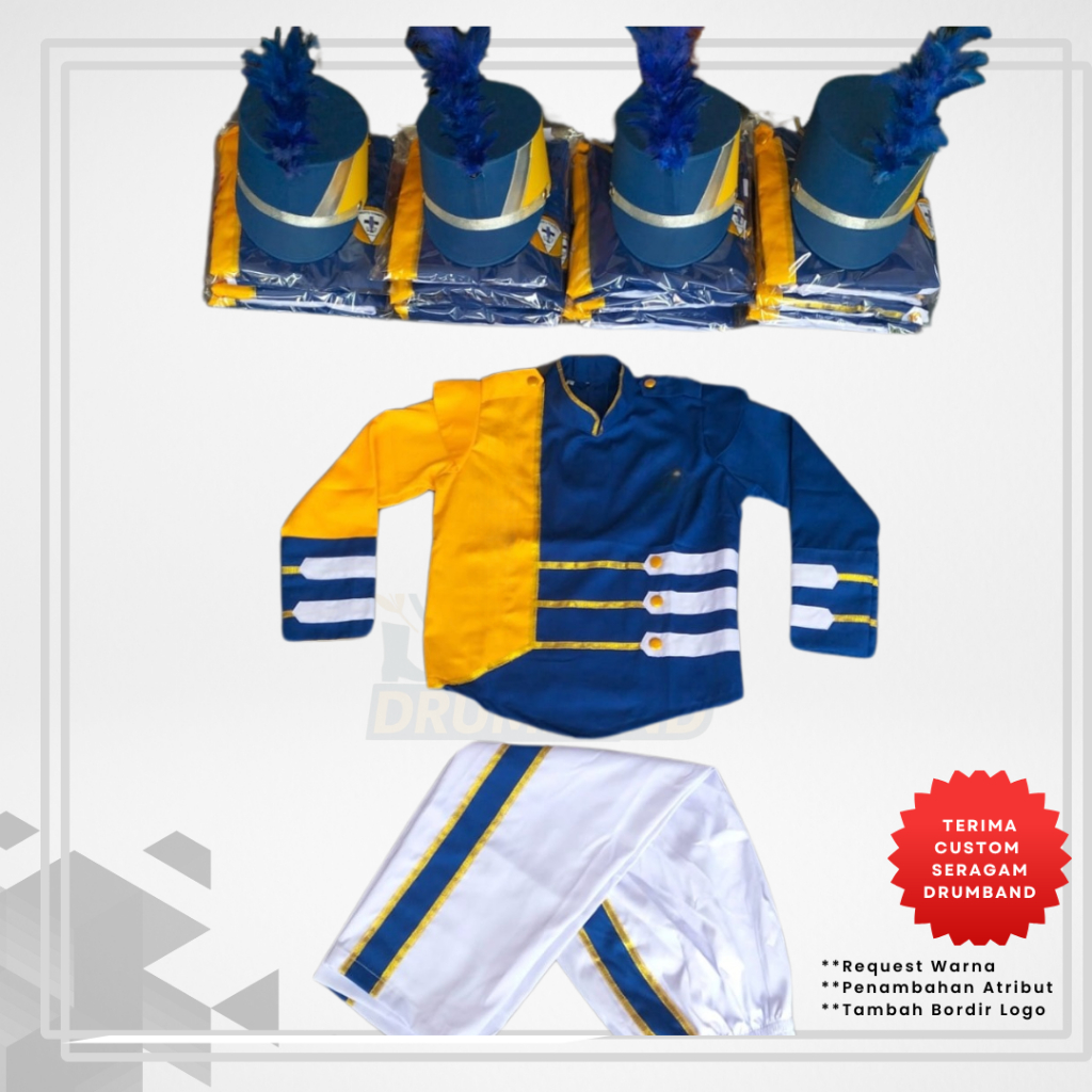 Seragam Drumband / Marching Band  - Kostum Drumband - Custom Seragam Drumband