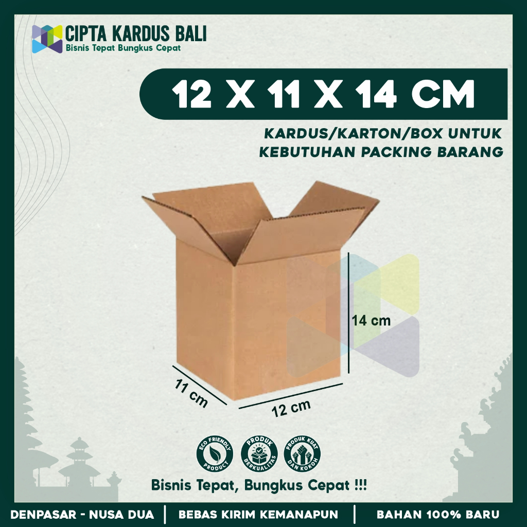 

Kardus Packing 12x11x14 | Box packing | Karton Packing