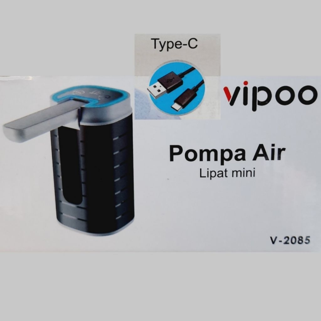 Pompa galon Otomatis Vipoo Pompa Galon Elektrik Vipoo