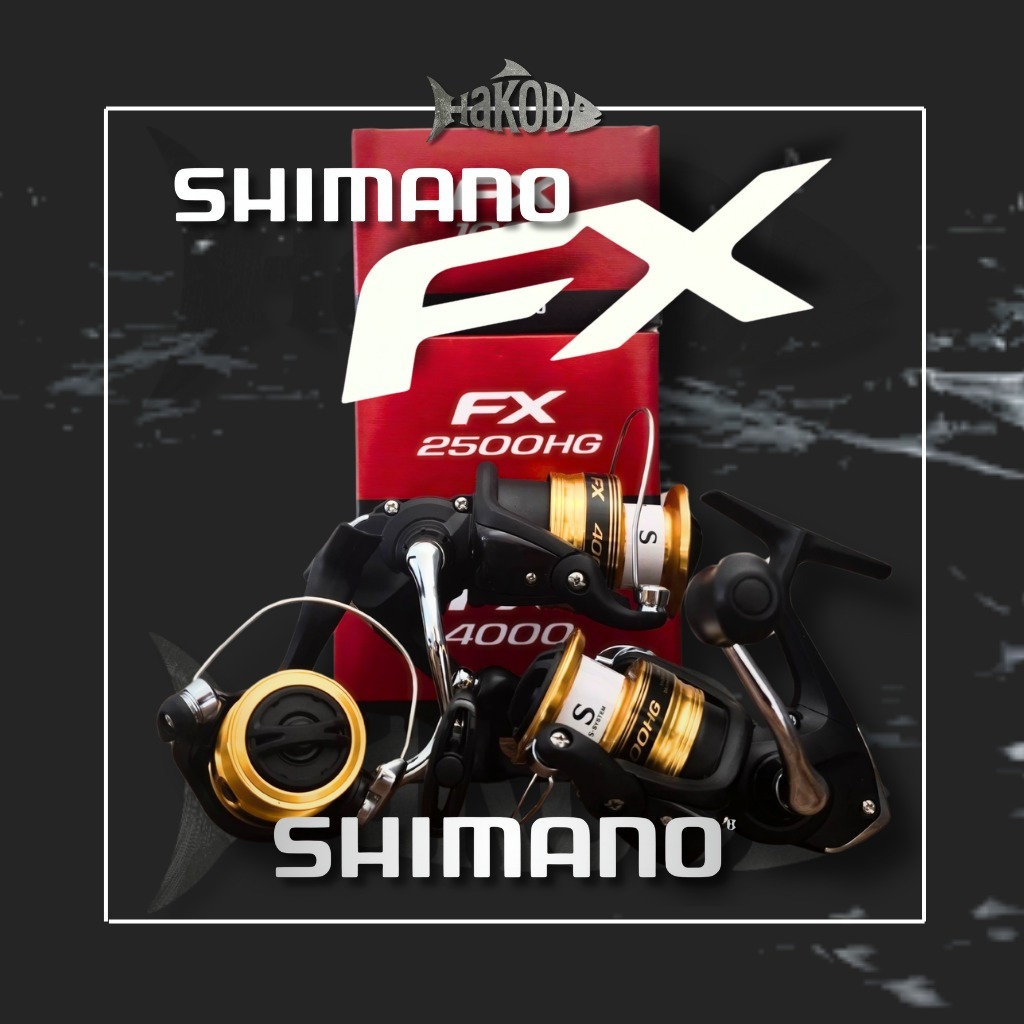 SHIMANO Reel Shimano FX 1000 2500HG 4000 Reel Spining Pancing Shimano Katrol Shimano