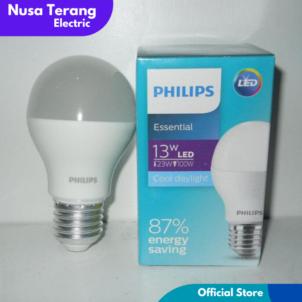 Lampu Philips Essential LED 13W E27 - Lampu Essential LED Philips