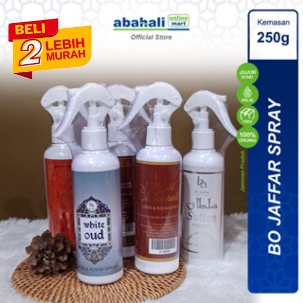 Pengharum Ruangan Bo Jaffar 250ml Parfum Room Spray untuk Pewangi Ruangan