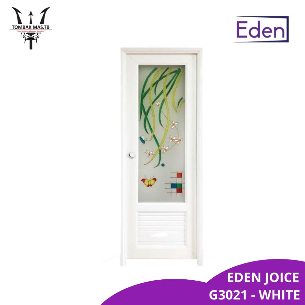 PINTU UPVC EDEN JOICE G3021- PUTIH