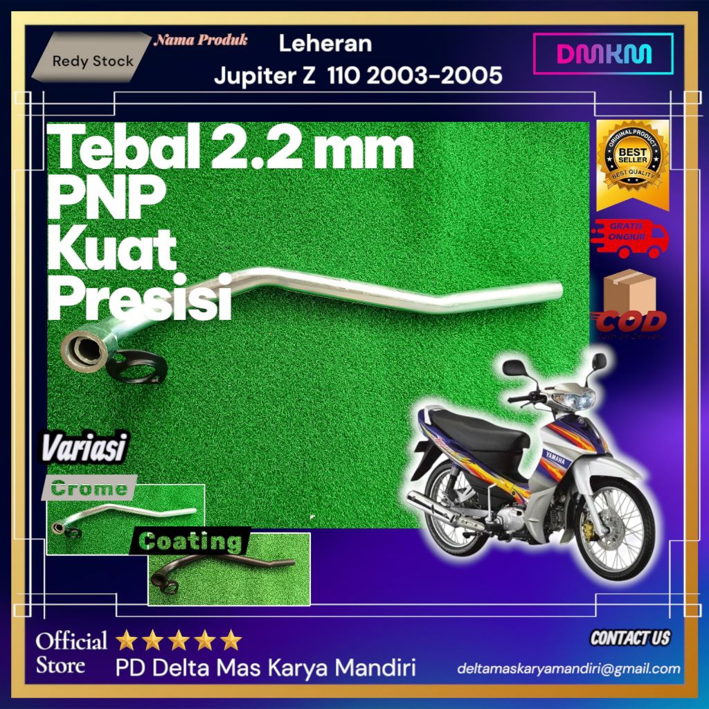 Leher Knalpot Jupiter Z Original 2003 2004 2005 | Pipa Knalpot | Pipa Pengganti | Leheran Knalpot
