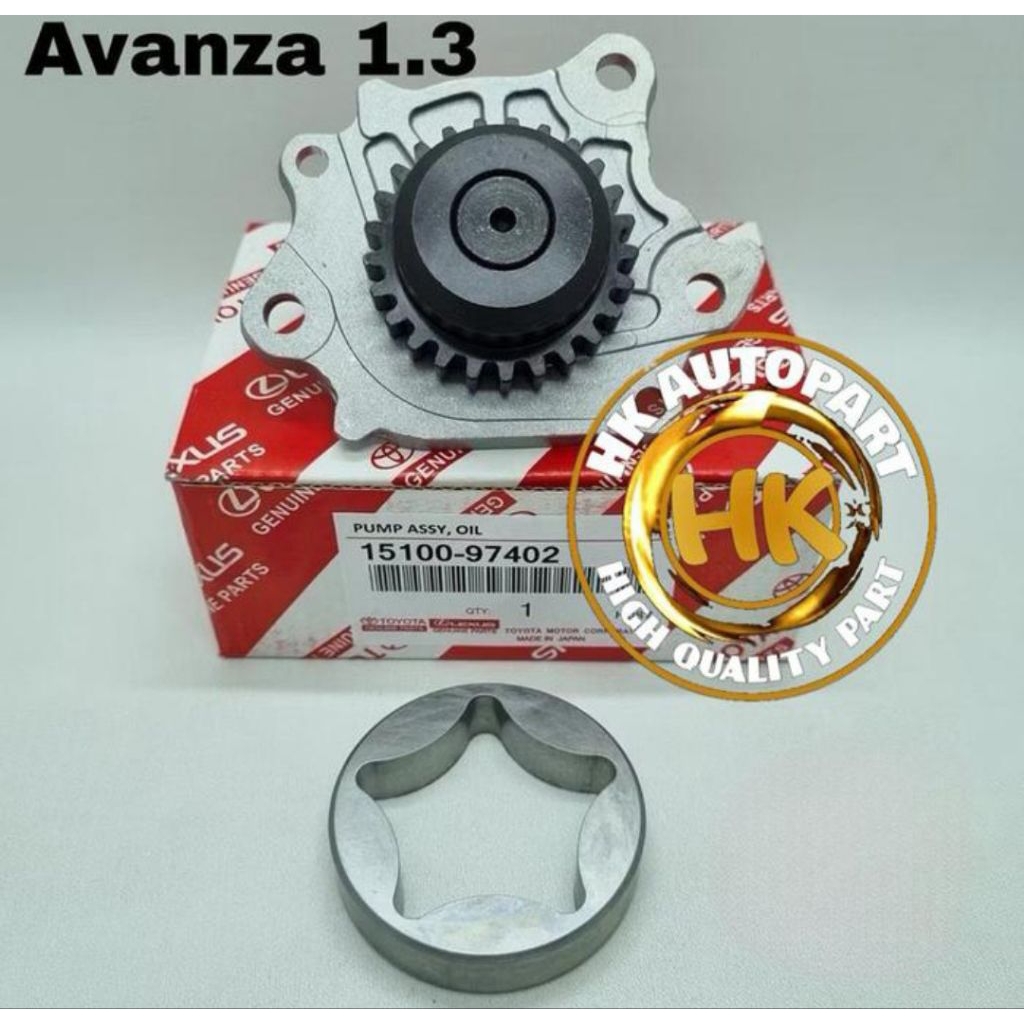 POMPA OLI OIL PUMP AVANZA XENIA GRANDMAX 1.3 1300 ORIGINAL