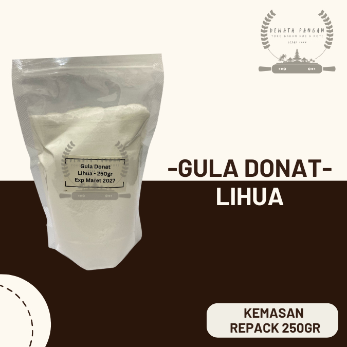 

[A2] Gula Dextrose Lihua / Gula Donat / Gula Dingin / Gula Halus Kemasan Repack 250gr
