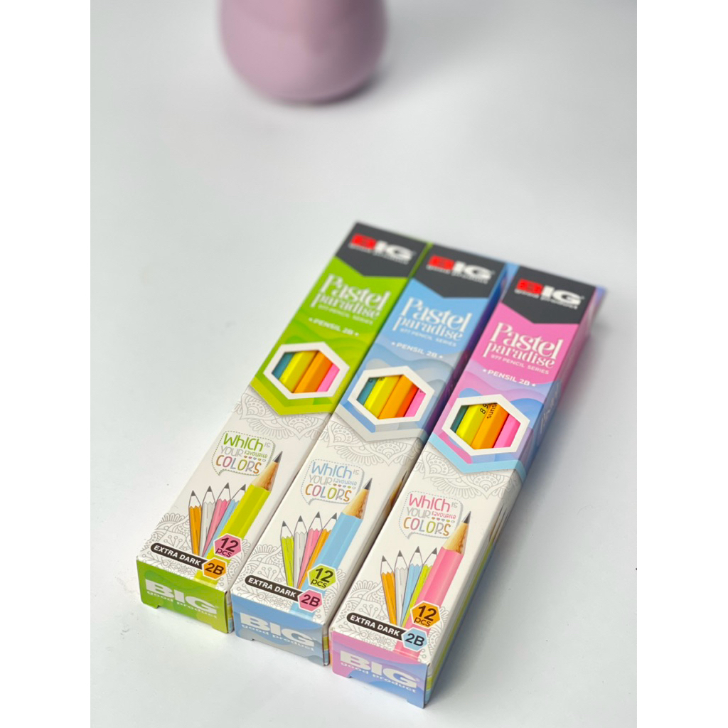 

Pensil Lucu Big Pastel Paradise 2B (PCS)