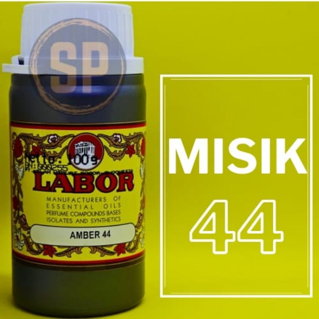 PARFUM AMBAR 44 BIBIT LABOR / MISIK HITAM / AMBER 44