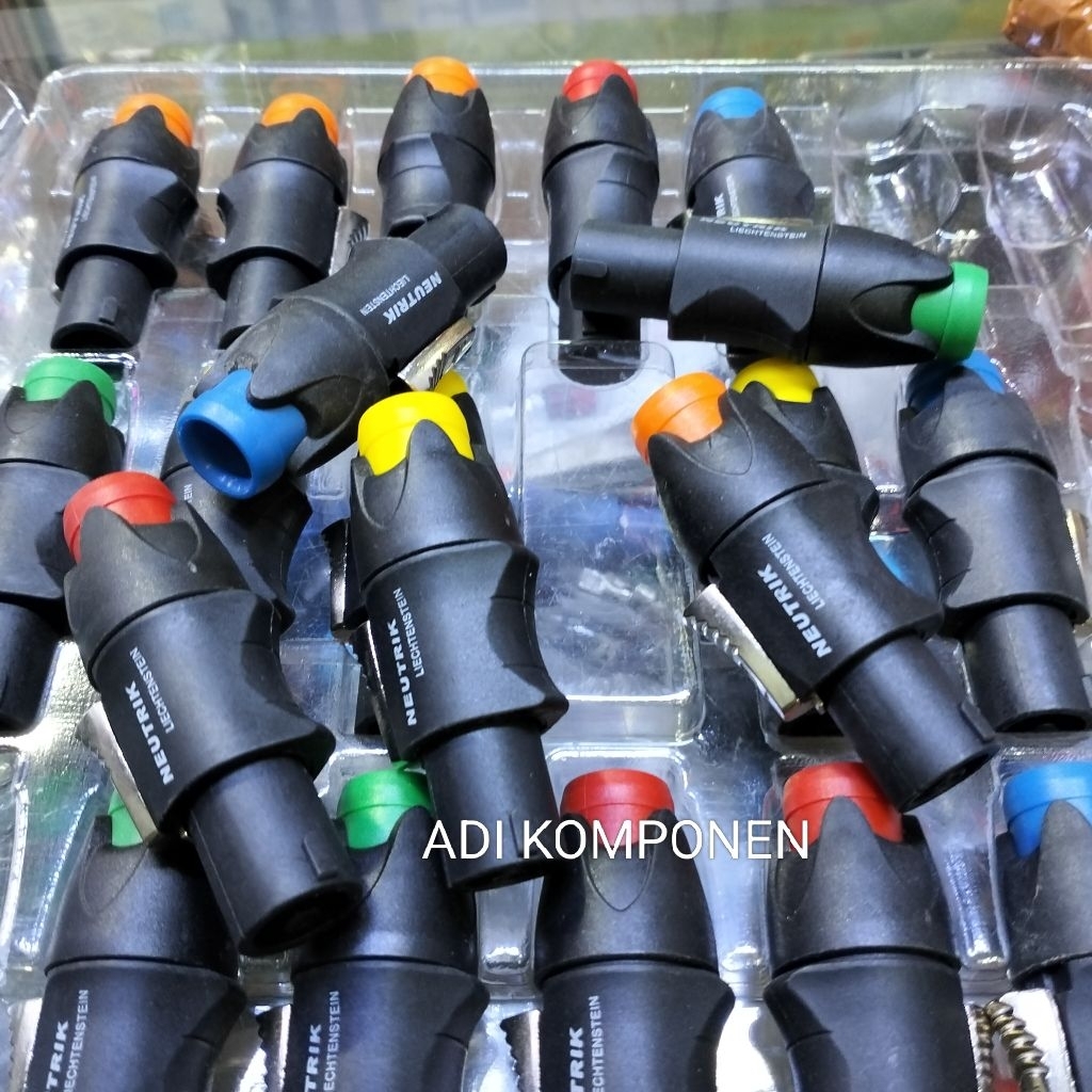 JACK SPICON NEUTRIX UJUNG PLASTIK 5WARNA 1set