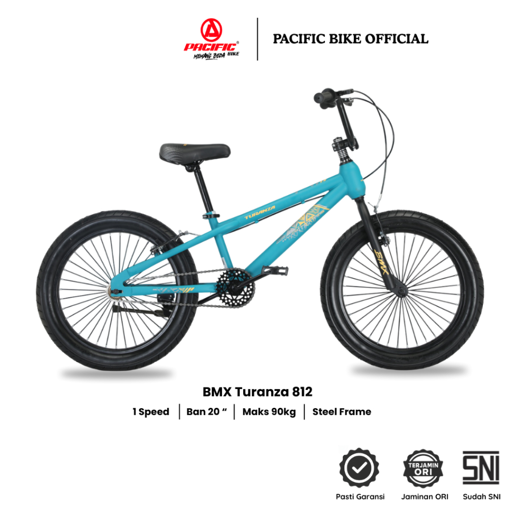 Pacific Bike Sepeda BMX Anak dan Remaja Turanza 812 Ukuran Ban 20